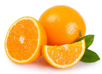 Firm or leathery outer skin, inside of fruit is divided into segments.  Examples: lemon, orange, grapefruit, pummelo